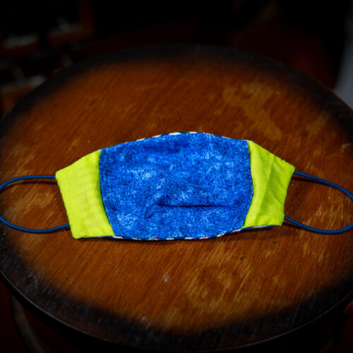 Mask - Stripes and Flowers (29) Mask - Stripes and Flowers (29)