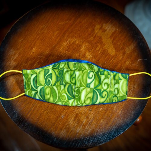 Mask - Galaxy Neon Green (10) Mask - Galaxy Neon Green (10)