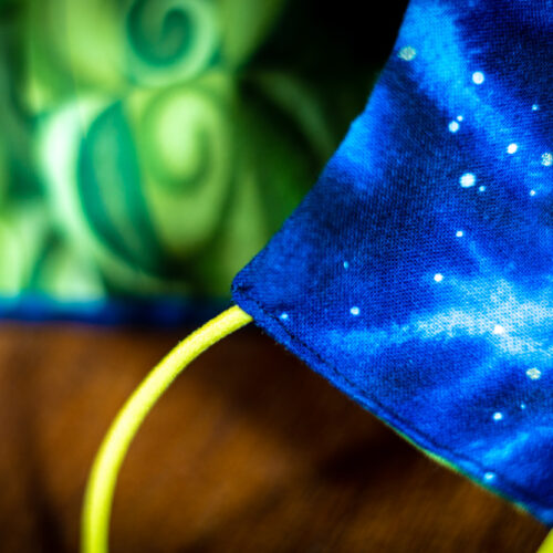 Mask - Galaxy Neon Green (5) Mask - Galaxy Neon Green (5)