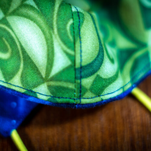 Mask - Galaxy Neon Green (9) Mask - Galaxy Neon Green (9)