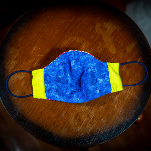 Mask - Geometric Floral Red (2) Mask - Geometric Floral Red (2)