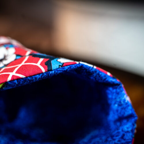 Mask - Geometric Floral Red (7) Mask - Geometric Floral Red (7)