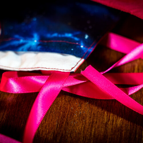 Mask - Marimekko Pieni Unikko ribbon (2) Mask - Marimekko Pieni Unikko ribbon (2)