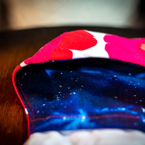 Mask - Marimekko Pieni Unikko ribbon (3) Mask - Marimekko Pieni Unikko ribbon (3)